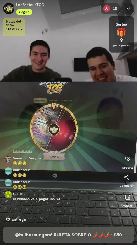 Ruleta de Sobres Pokémon