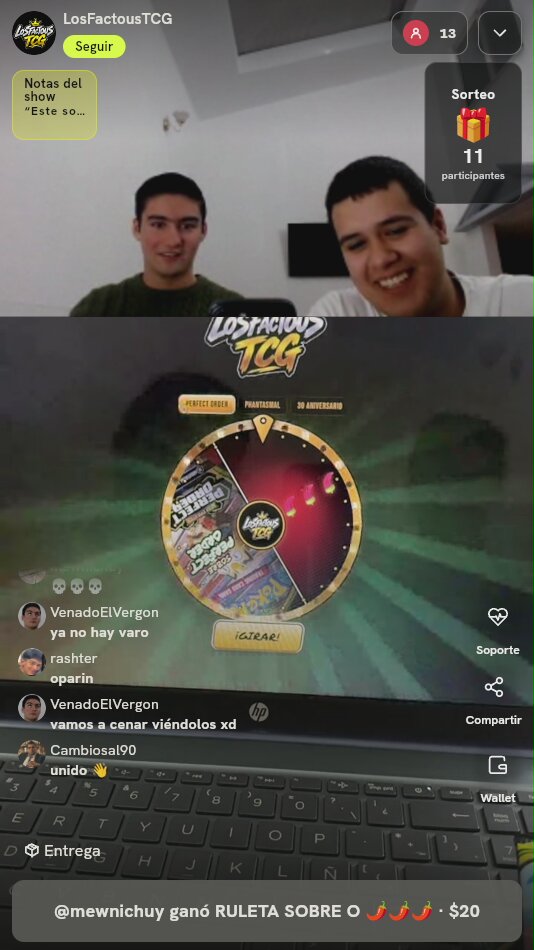 Ruleta de Sobres Pokémon