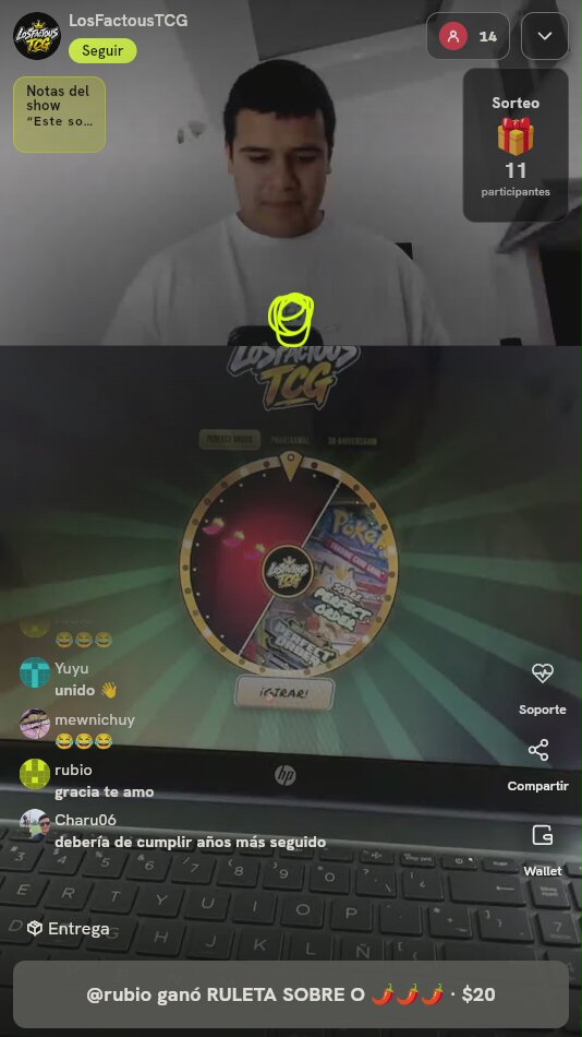 Ruleta Pokémon LosFactousTCG