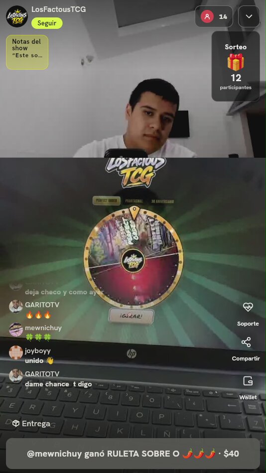 Ruleta de Sobres Pokémon