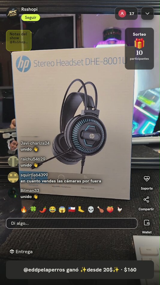 HP Stereo Headset DHE-8001U