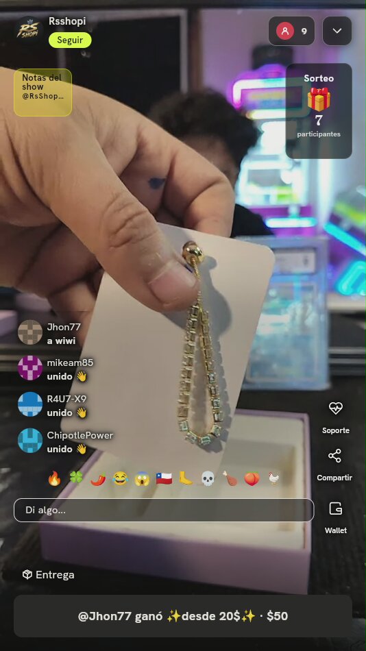 Pulsera tipo tenis con cristales
