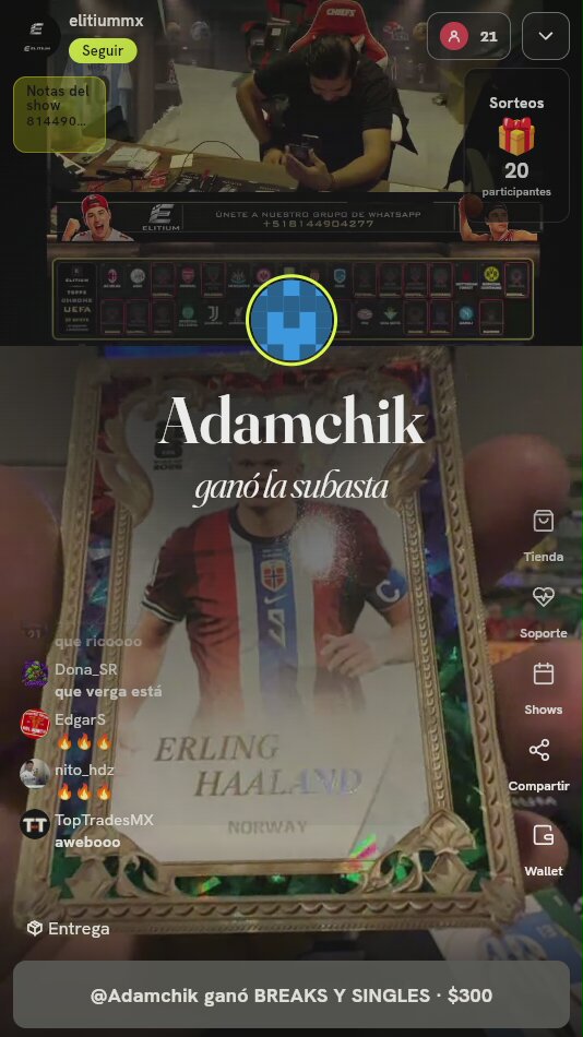 Erling Haaland 2026 Panini Prizm