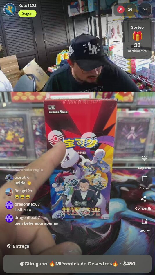 Caja Pokémon Mewtwo Giovanni