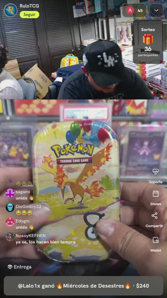 Moltres Pokémon Mini Tin