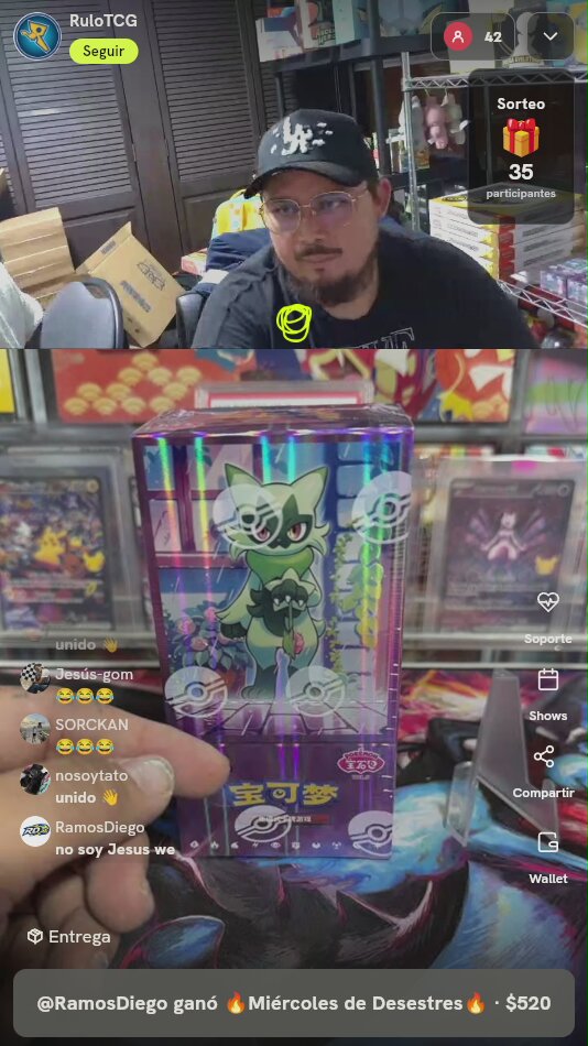 Sprigatito Pokémon Gem Pack Box