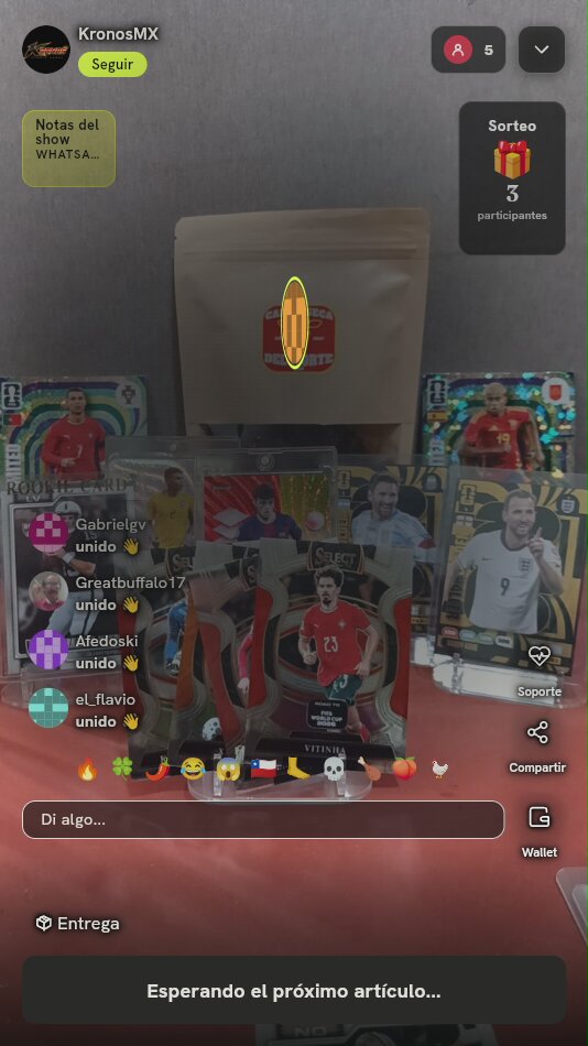 Vitinha Panini Select 2026 Card