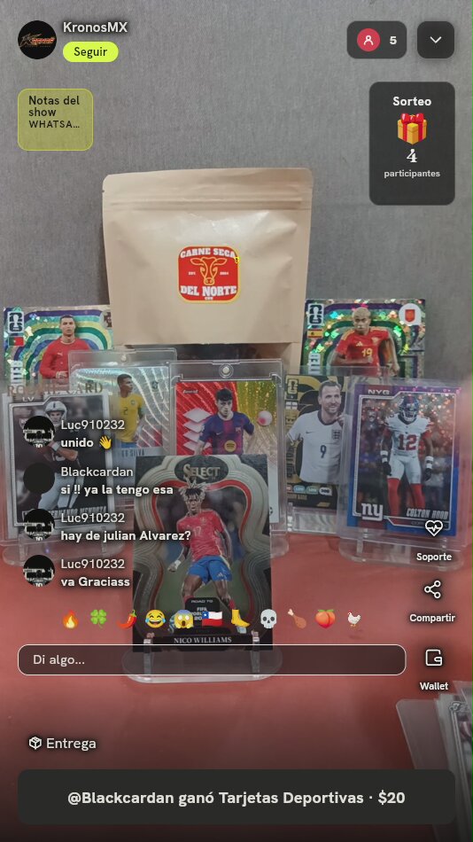 Lote de Cartas Deportivas Variadas