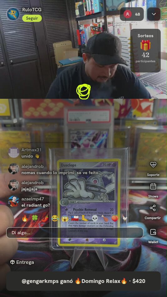 Dusclops EX Deoxys 7/107