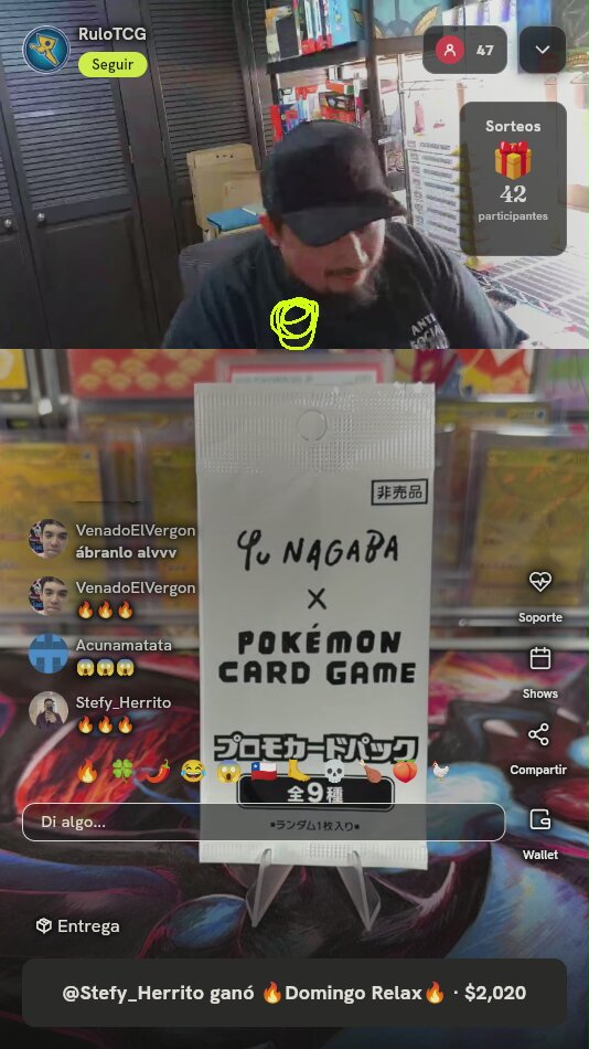 Sobre Promo Yu Nagaba Pokémon