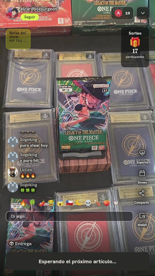 One Piece Legacy of the Master Booster Pack