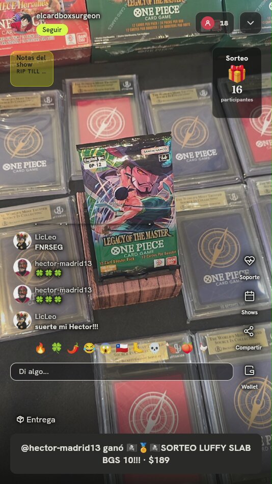 Sobre Booster Legacy of the Master