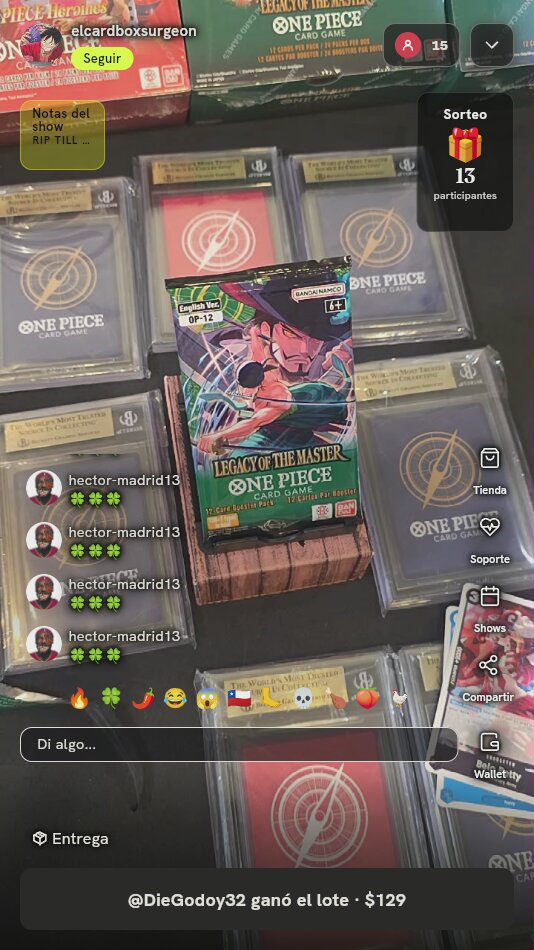 One Piece Legacy of the Master Booster Pack