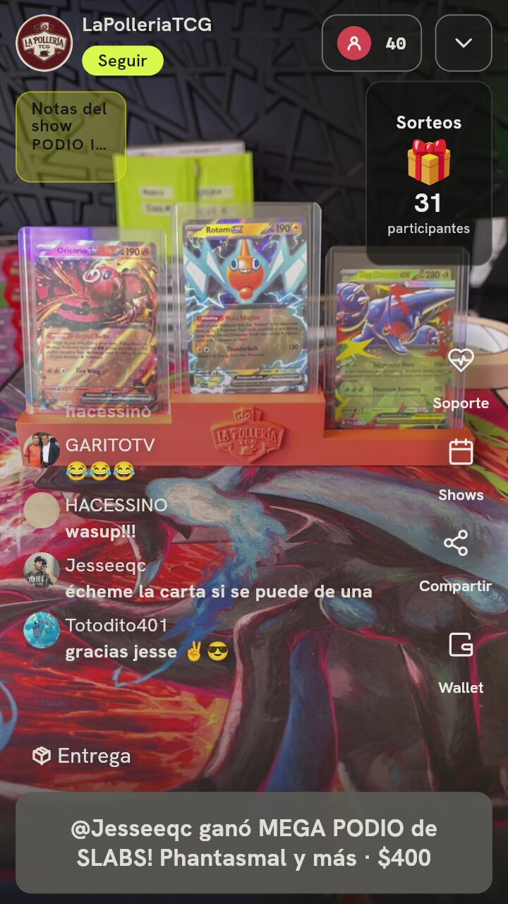 Lote 3 Cartas Pokémon GX