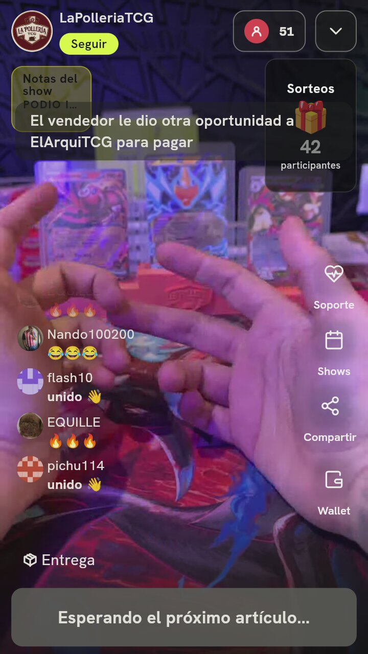 Cartas Pokémon en Exhibidor