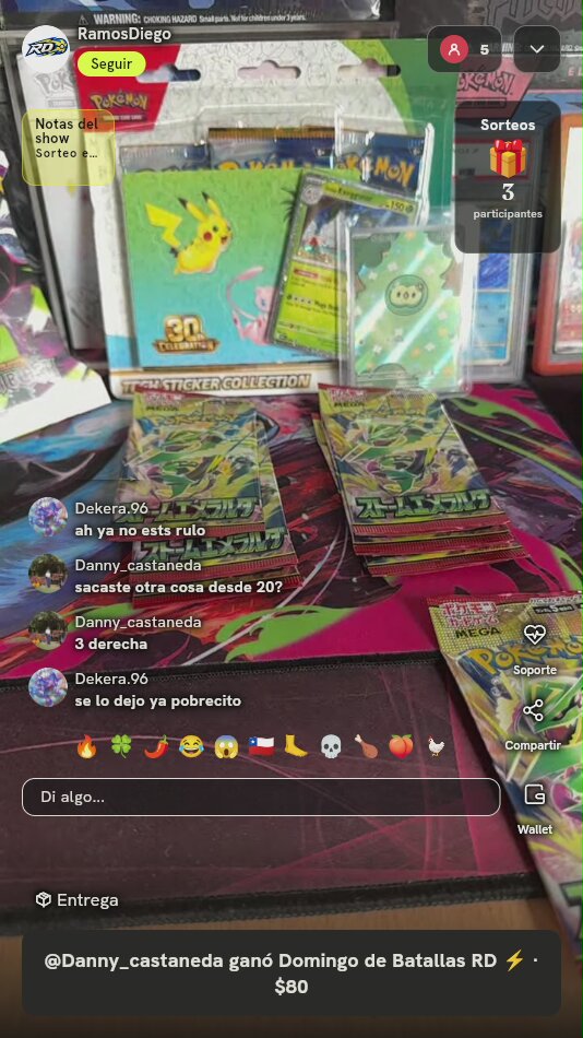 Sobres Pokémon Storm Emeralda