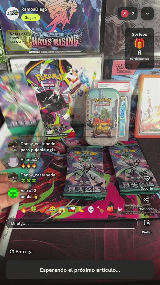 Lote Pokémon Chaos Rising Pitch Black