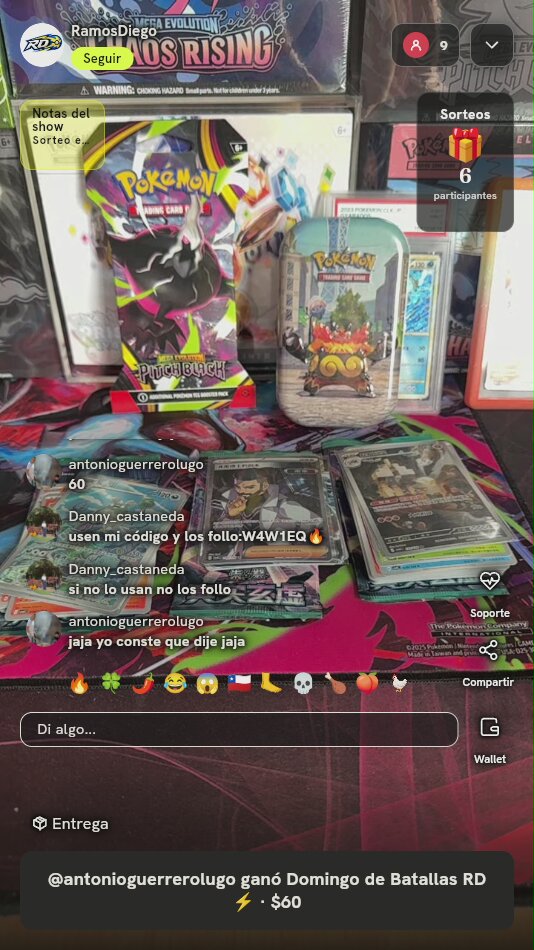 Lote Cartas y Productos Pokémon