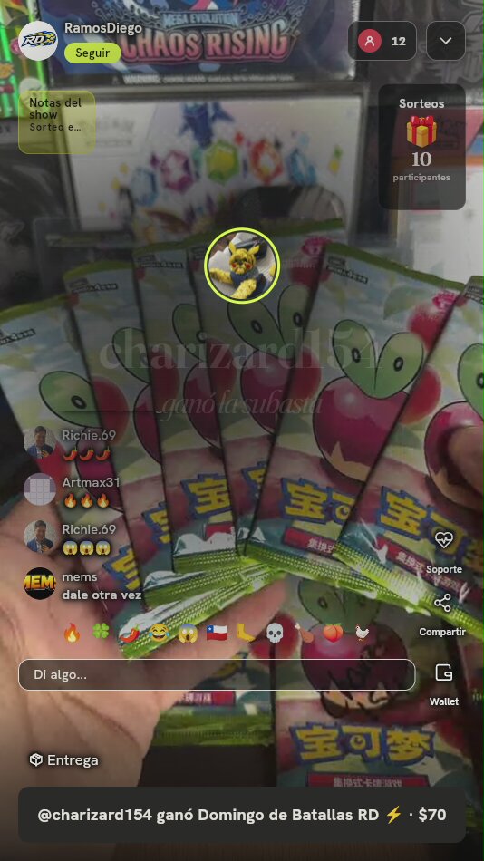 Sobres Pokémon Chinos