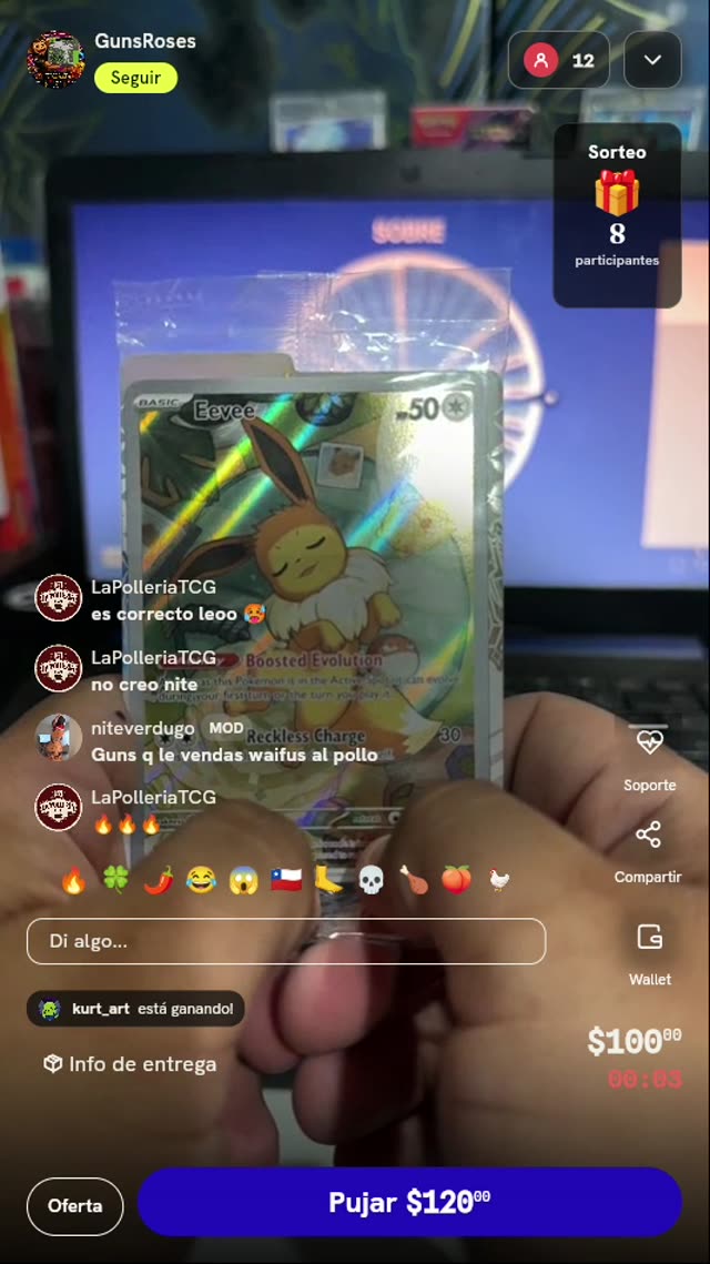 Carta Pokémon Eevee Promo #173