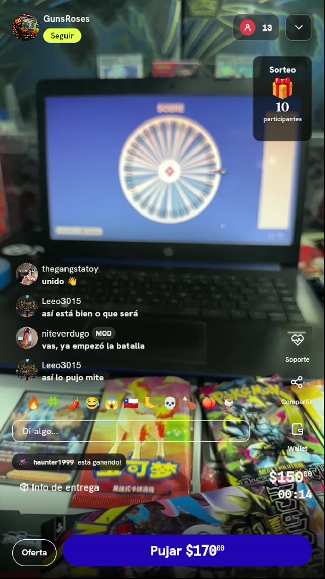 Sobres de Cartas Pokémon TCG
