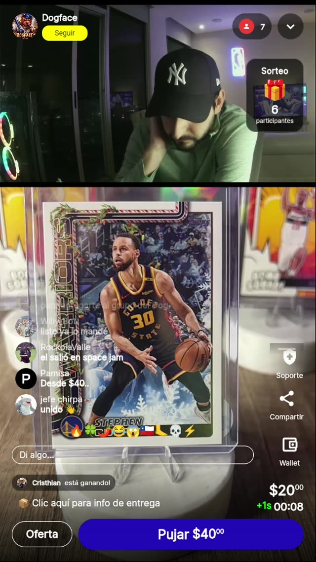 Stephen Curry Topps Holiday Card