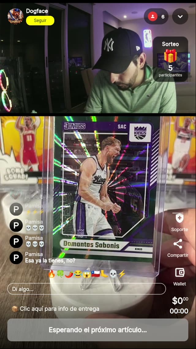 Sabonis Kings Donruss Laser Insert