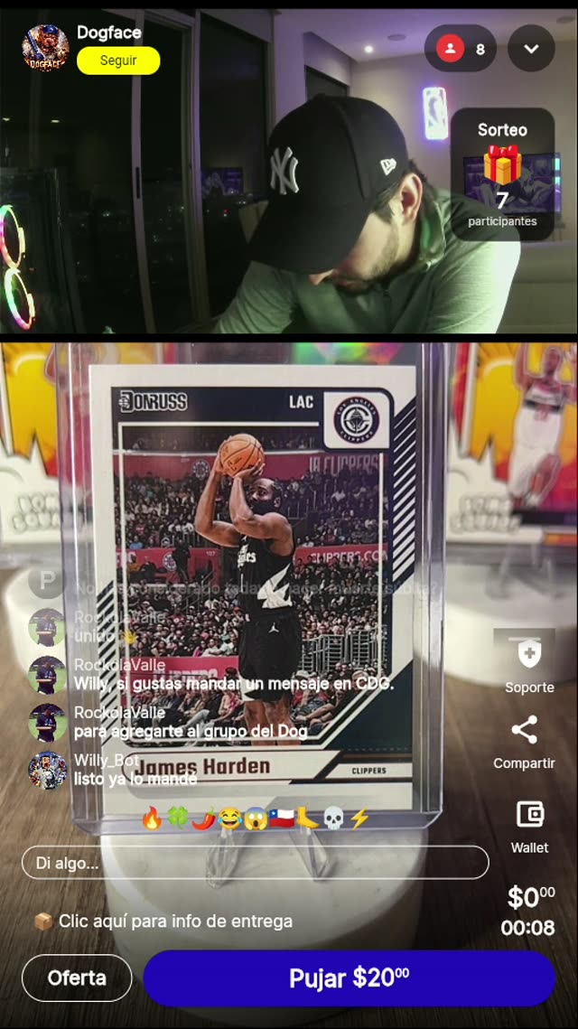 James Harden Donruss Clippers #63