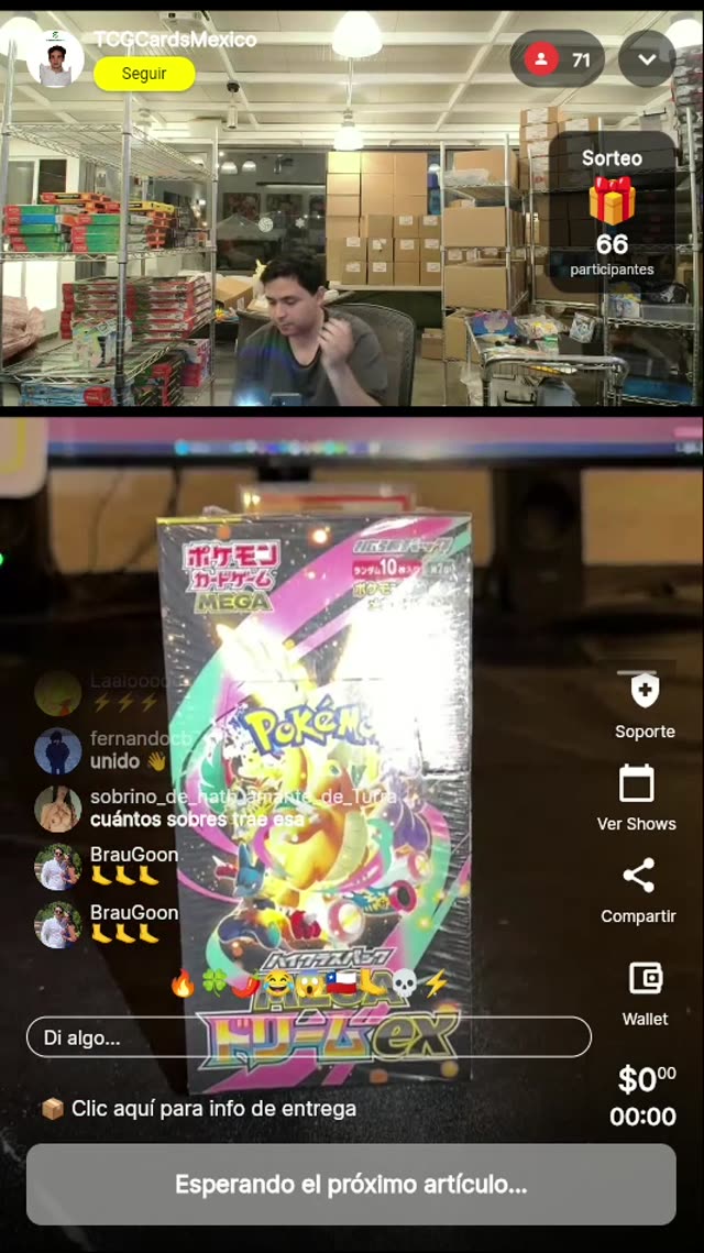 Caja Pokémon Tag Bolt Mega