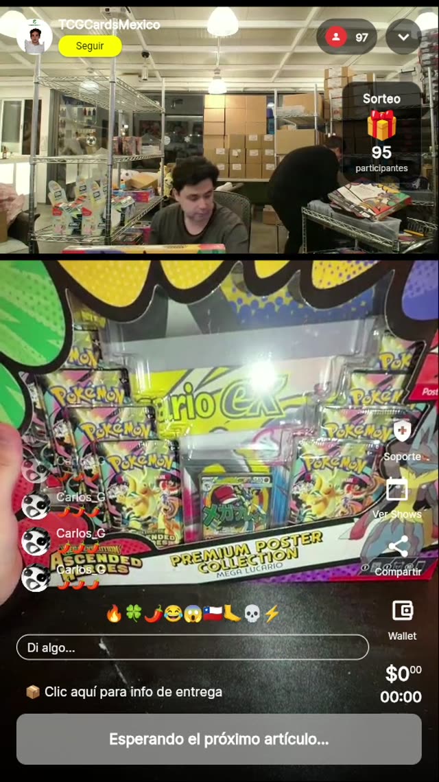 Pokémon Mega Lucario Ex Poster Collection