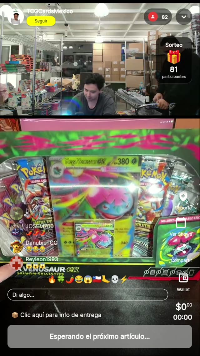 Pokémon Mega Venusaur EX Box