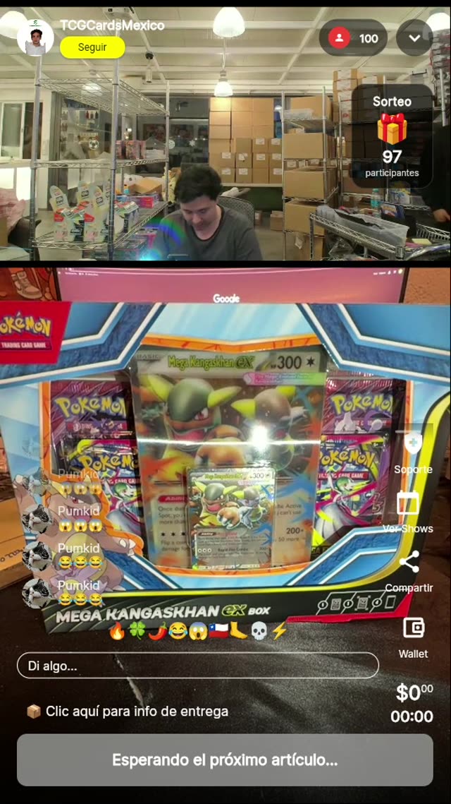 Mega Kangaskhan EX Box Pokémon