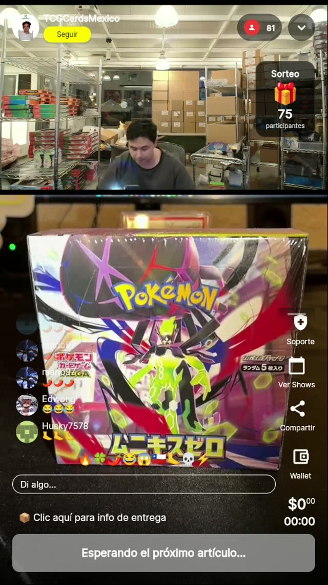 Pokémon Munikis Zero Booster Box