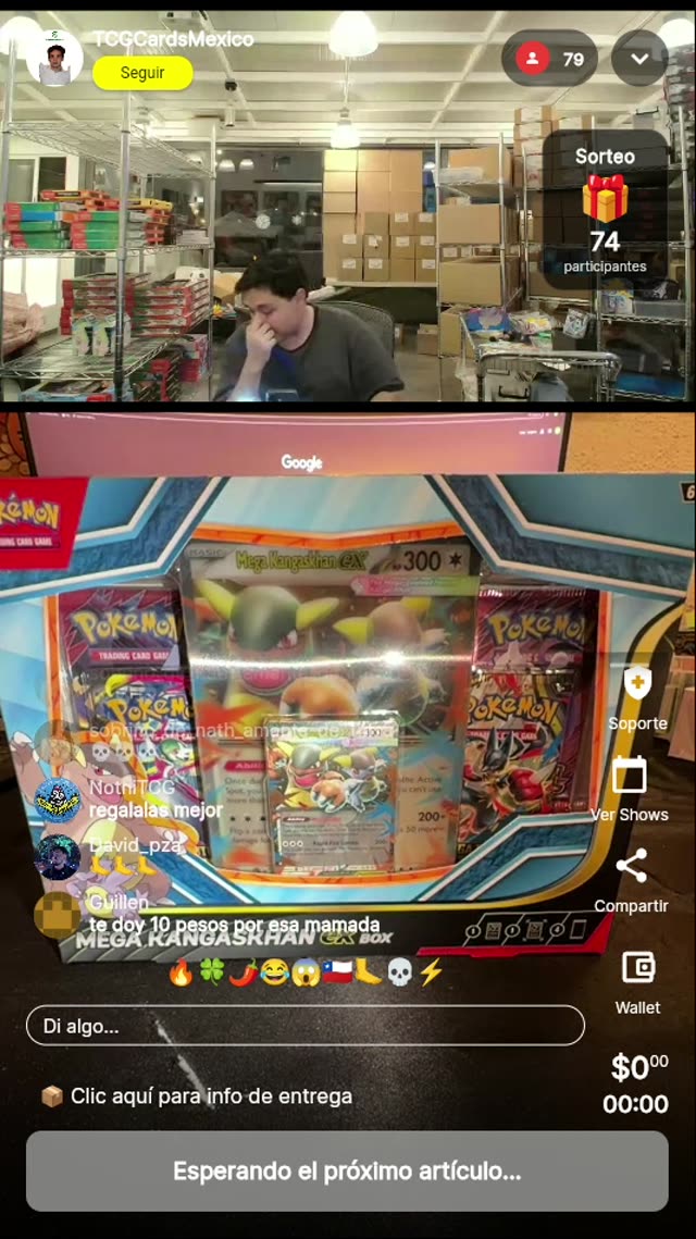 Mega Kangaskhan EX Box Pokémon