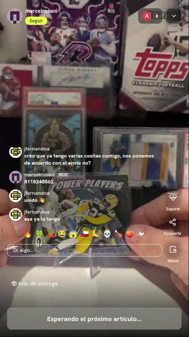 Carta Panini Jaire Alexander Power Players