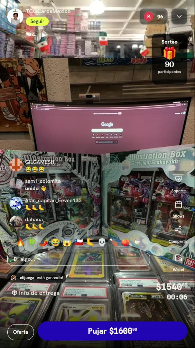 One Piece TCG Illustration Box Vol 7 y 8