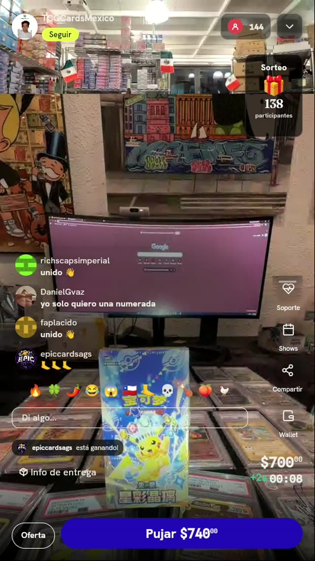 Booster Box Pokémon Stellar Crystal Chino