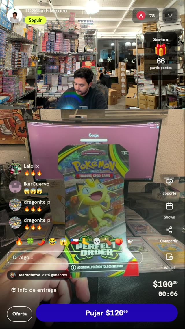 Sobre Pokémon TCG Perfect Order