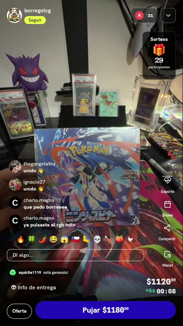 Booster Box Pokémon Ninja Spinner Japonés