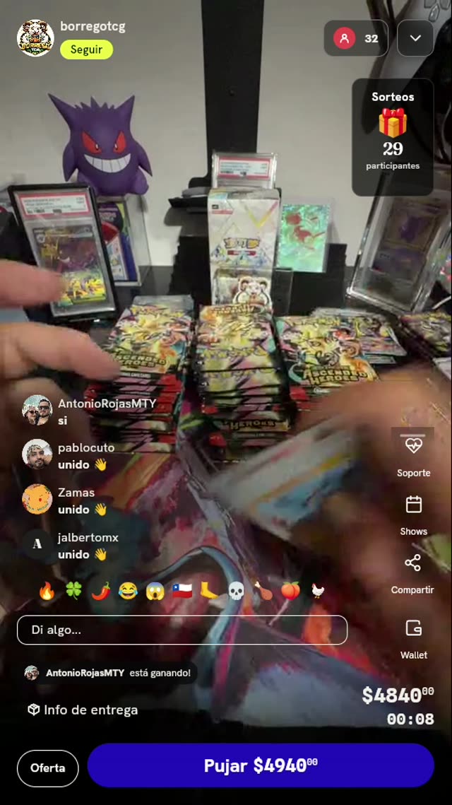 Paquetes Pokémon Mega Evolution Ascended Heroes