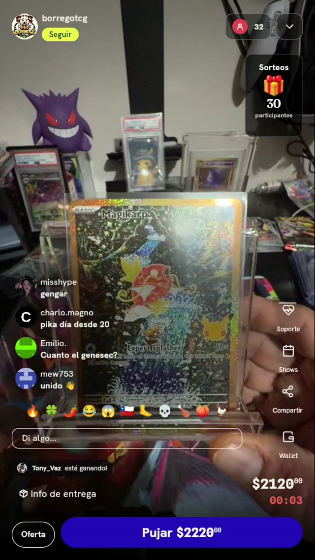Carta Pokémon Magikarp 203/193 Paldea Evolved
