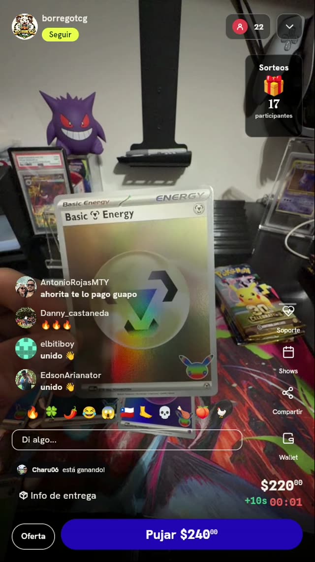 Carta Pokémon Basic Metal Energy