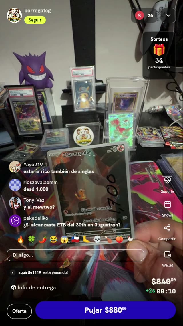 Carta Pokémon Charmander 168/165 151