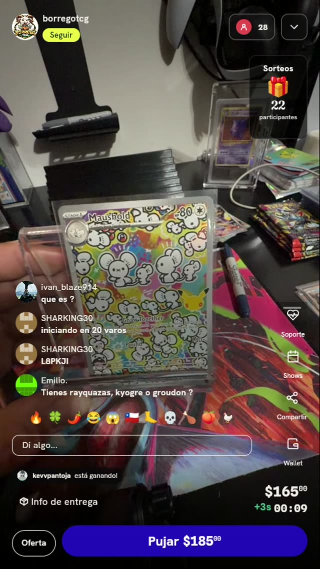 Carta Pokémon Maushold Illustration Rare