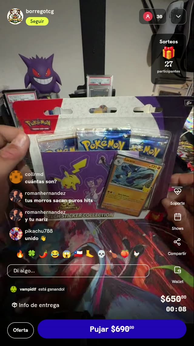 Colección Tech Sticker Pokémon Lucario