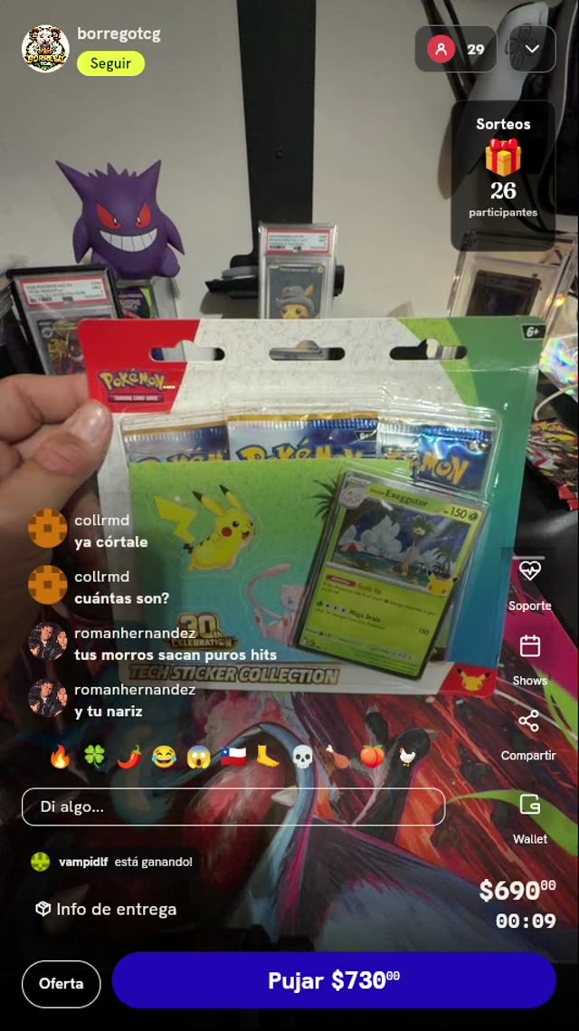 Pokémon Tech Sticker Collection Alolan Exeggutor