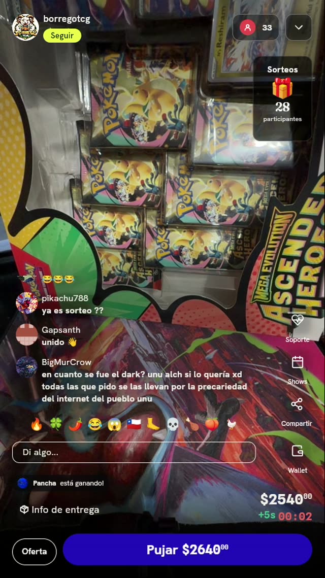 Caja Pokémon Ascended Heroes Focused Fighters
