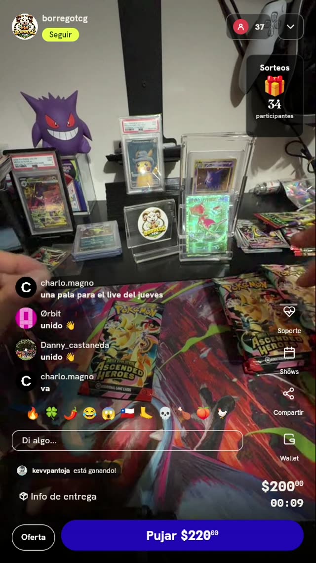 Sobres Pokémon TCG Ascended Heroes