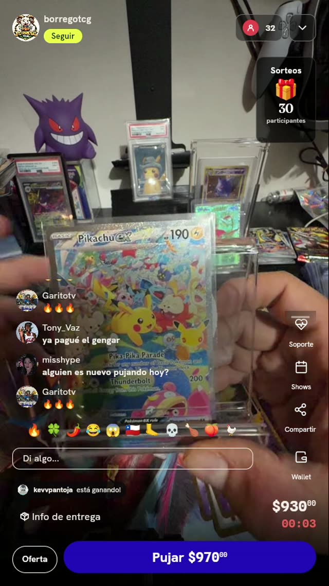 Carta Pokémon Pikachu ex SIR