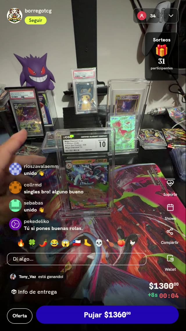 Mega Charizard X ex CGC 10